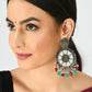 Mominos Fashion Johar Kamal Traditional Kundan & Pearls Earrings - Swadesiicart