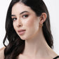 NVR Women Gold-Toned Circular Hoop Earrings | Swadesiicart