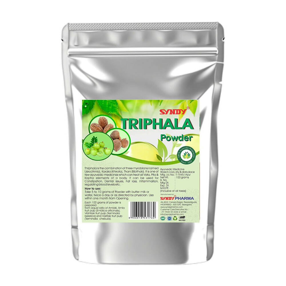 Syndy Pharma Triphala Powder - Syndy Pharma Unit -2