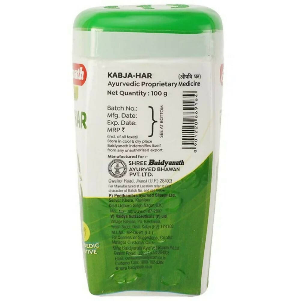 Baidyanath Jhansi Kabja-Har Granules - Swadesiicart