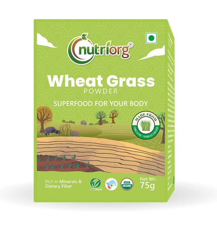 Nutriorg Certified Organic Wheatgrass Powder - Altcheeni