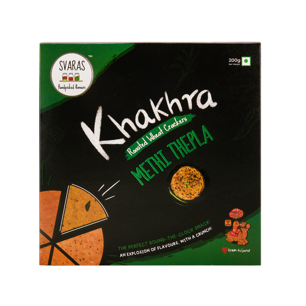 Svaras Methi Thepla Khakhra - Swadesiicart