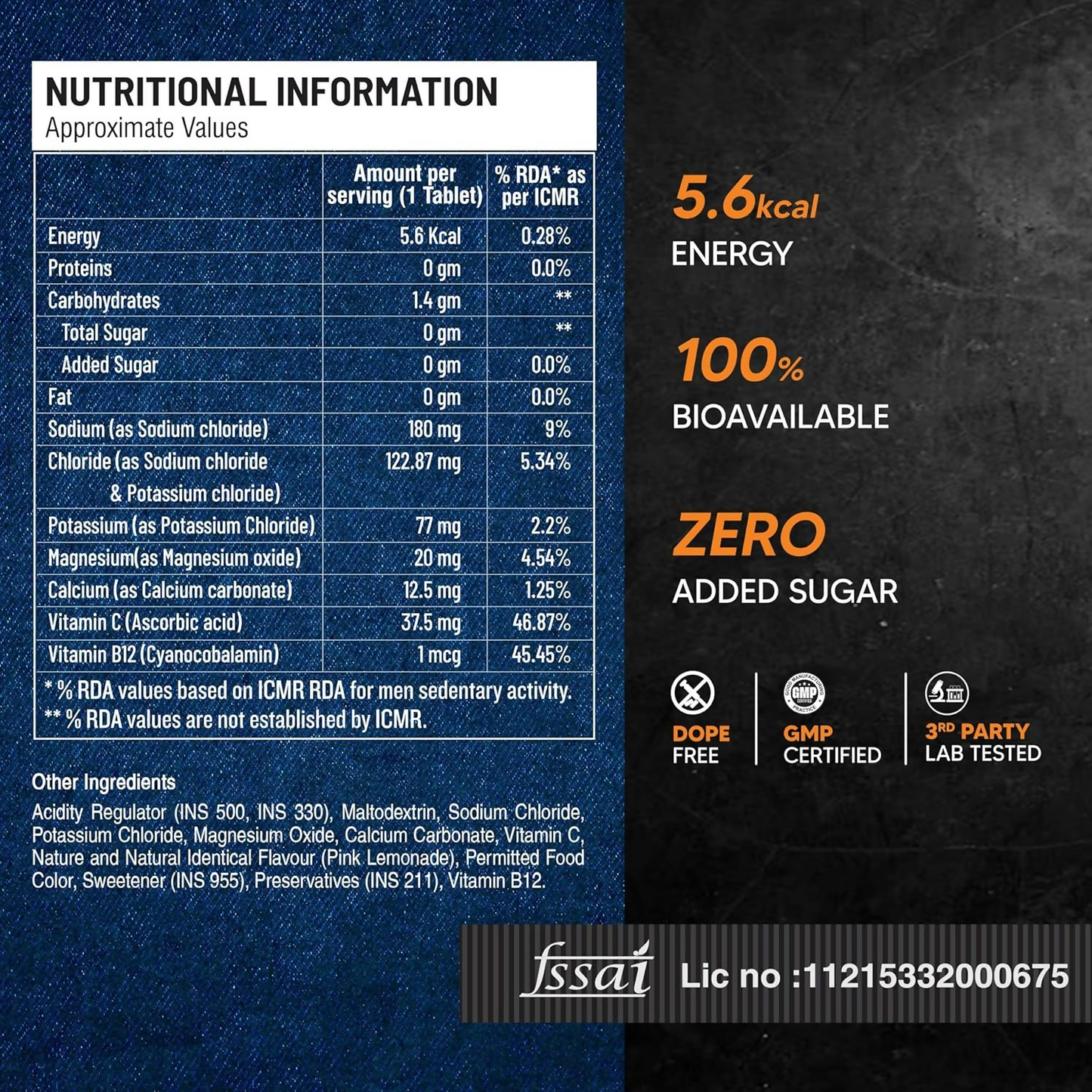 As-It-Is Atom Electrolyte Effervescent Tablet Pink Lemonade | Swadesiicart