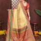 Aastha Fashion Gold Tissue Silk Weaving Saree