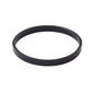 NVR Men's Black Metal Interlock Kada Bracelet - Swadesiicart
