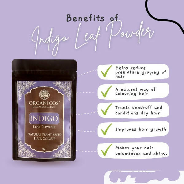 Organicos Indigo Hair Color - Swadesiicart