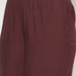 Aniyah Rayon Flared Slip-On Coffee Color Palazzo