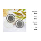 New Stylish Oxidized Gold-Polished Gold Studs Earrings for Womens by House of Ree | Swadesiicart