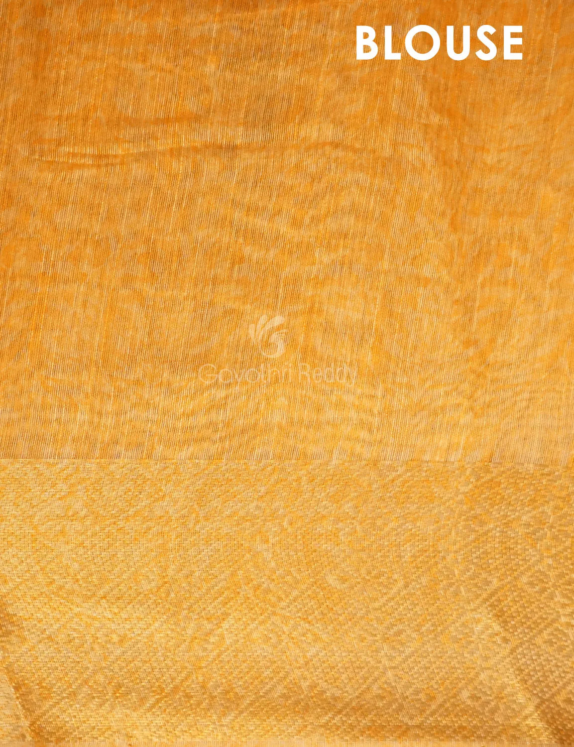 Baby Pink Colour With Golden Blouse Floral Print Semi Chanderi Saree By Gayathri Reddy Designer Studio | Swadesiicart
