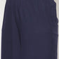 Aniyah Rayon Flared Slip-On Navy Blue Palazzo