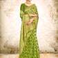 Vardha Kelly Green Woven Banarasi Saree | Swadesiicart