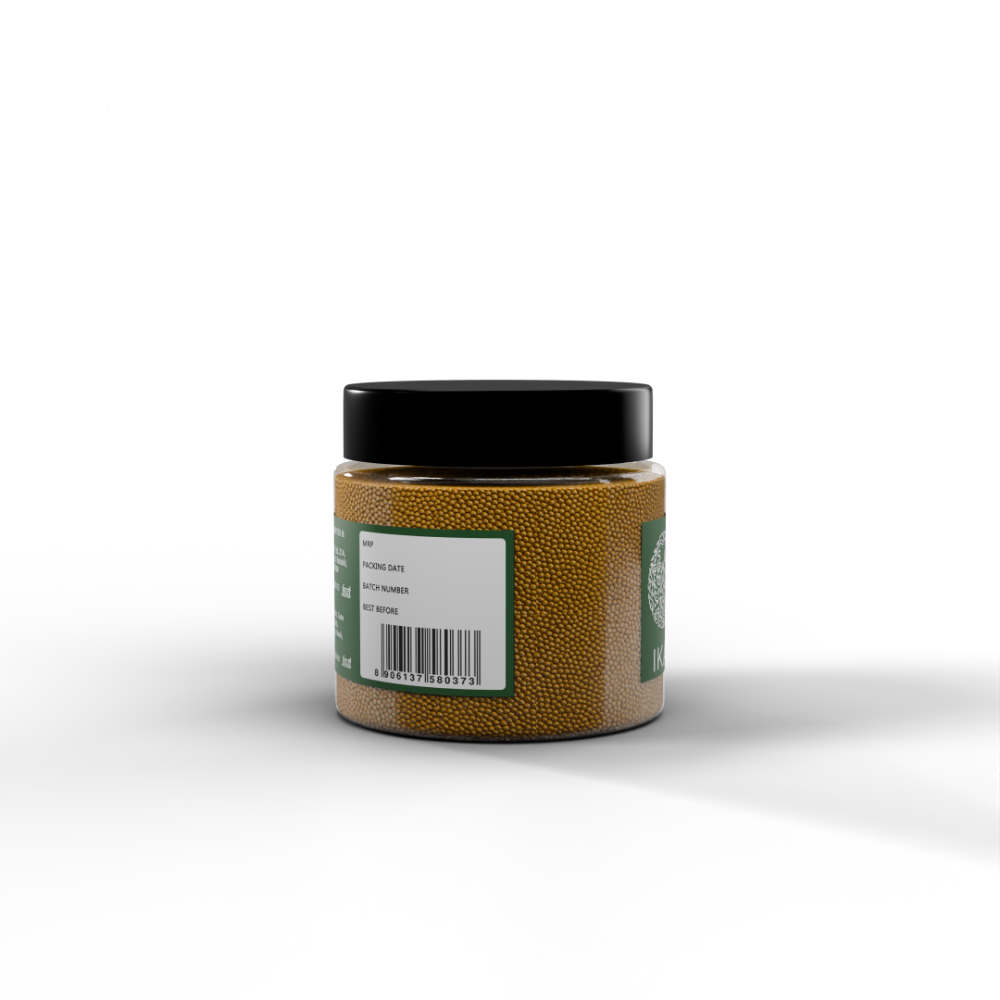 IKAI Organic Yellow Mustard Seeds - Swadesiicart