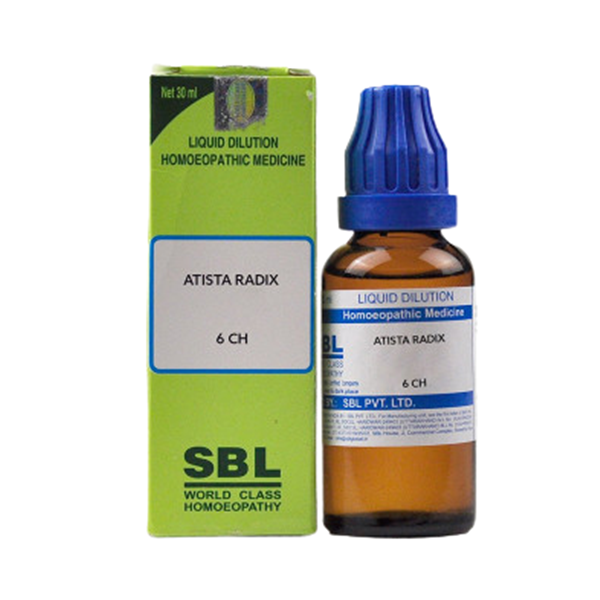 SBL Homeopathy Atista Radix Dilution | Swadesiicart