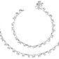 AanyaCentric Silver Plated Traditional Anklets Payal - Classic and Stylish for Women and Girls