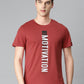 Alcis Men Typography Printed Anti Static Slim Fit Sports T-shirt | Swadesiicart