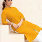 Monjolika Fashion Mustard Yellow Color Cotton Casual Kurti With Pocket - Swadesiicart