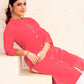 Monjolika Fashion Dark Peach Color Cotton Casual Kurti With Pocket - Swadesiicart