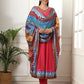 Yufta Pink Anarkali Silk Blend Kurta Set With Pant And Dupatta With Cotton Lining - Swadesiicart