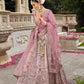 Monjolika Fashion Light Pink Khatli Embroidered Silk Blend Bridal Lehenga Choli - Swadesiicart