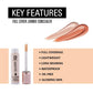 Matt Look Full Cover Jumbo Oil Control Perfect Coverage Concealer - Orange Corrector - Swadesiicart