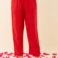Yufta Red Silk Blend Anarkali Kurta Dupatta Set - Swadesiicart