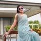 Tikhi Imli Woven Design Satin Ready to Wear Saree | Swadesiicart