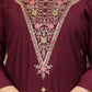 The52 Women's Gorgeous Rayon Slub Embroidery Straight Kurta with Pant And Dupatta Set - Swadesiicart