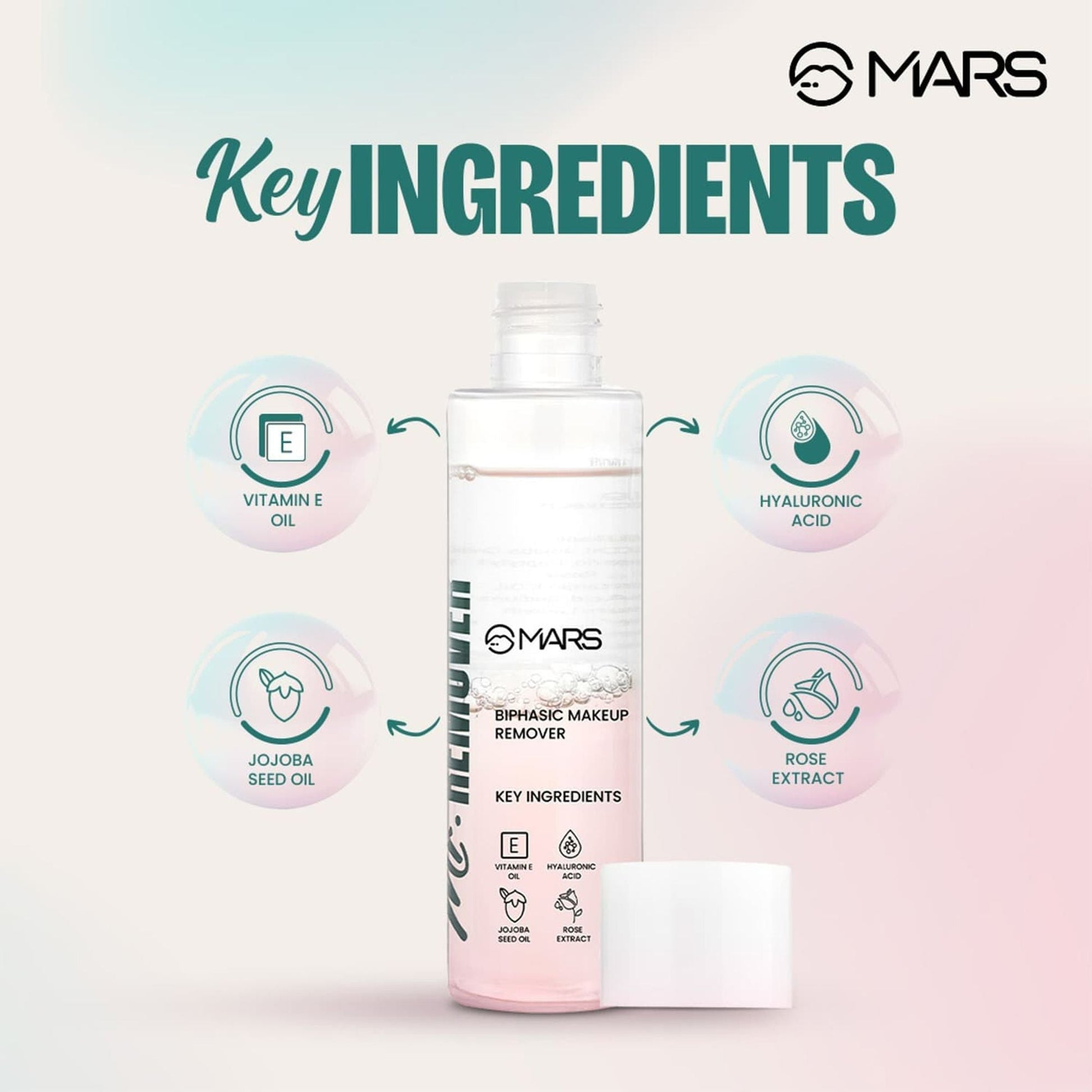 MARS Cosmetics Mr. Remover Biphasic Makeup Remover - Swadesiicart