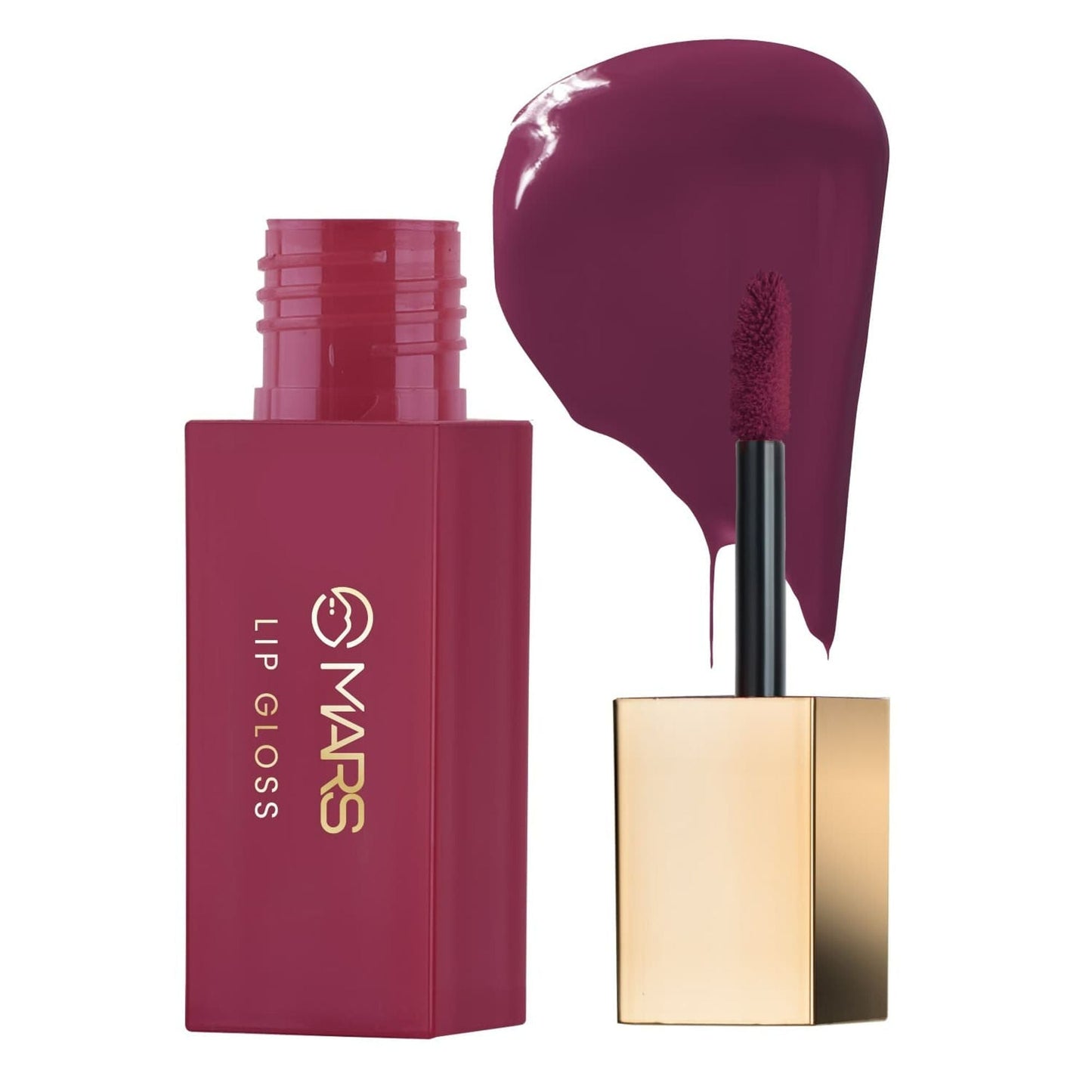 MARS Cosmetics CineMagic Colored Lip Gloss - 03 Gulabo - Swadesiicart