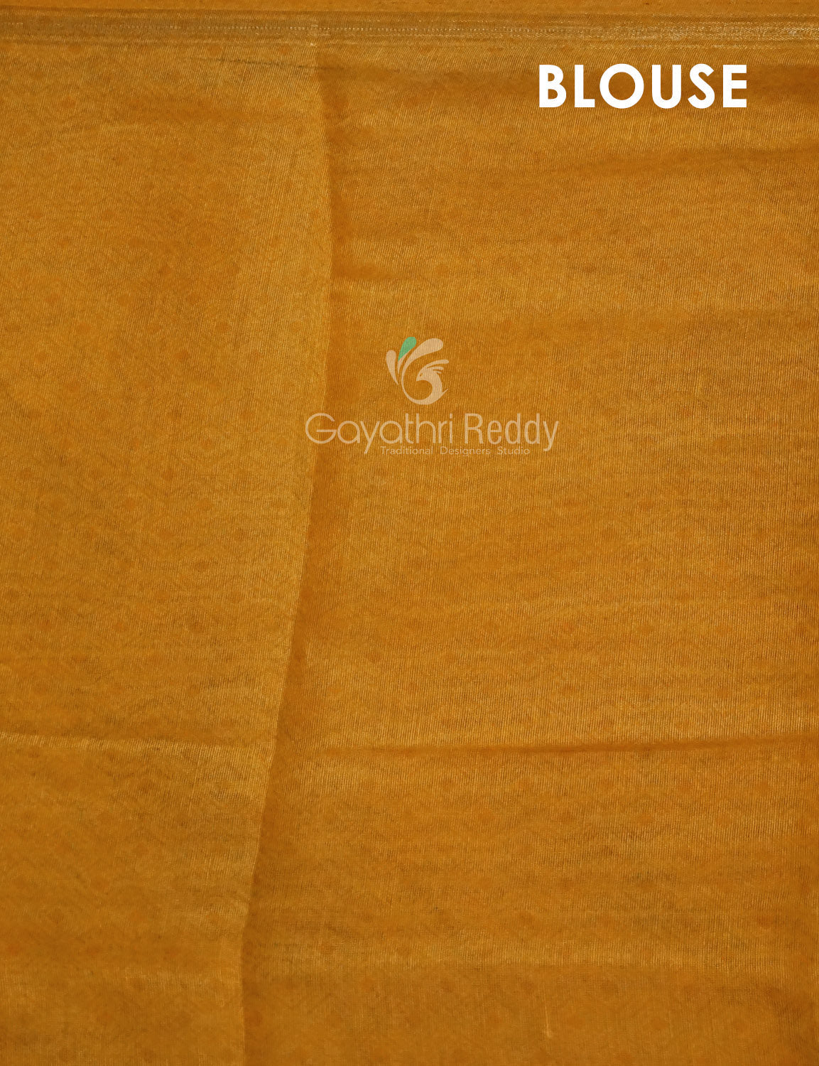 Ink Blue Printed Semi Chanderi Saree By Gayathri Reddy Designer Studio | Swadesiicart
