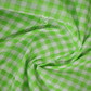 Light Green With Checks Pure Mangalgiri Cotton Saree By Gayathri Reddy Designer Studio | Swadesiicart