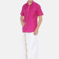 Sethukrishna Men White Solid Readymade Pocket Dhoti | Swadesiicart