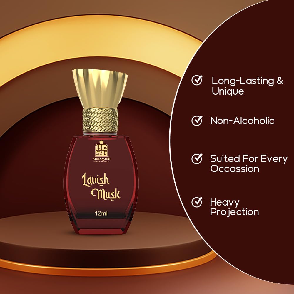 AdilQadri Lavish Musk Attar | Swadesiicart