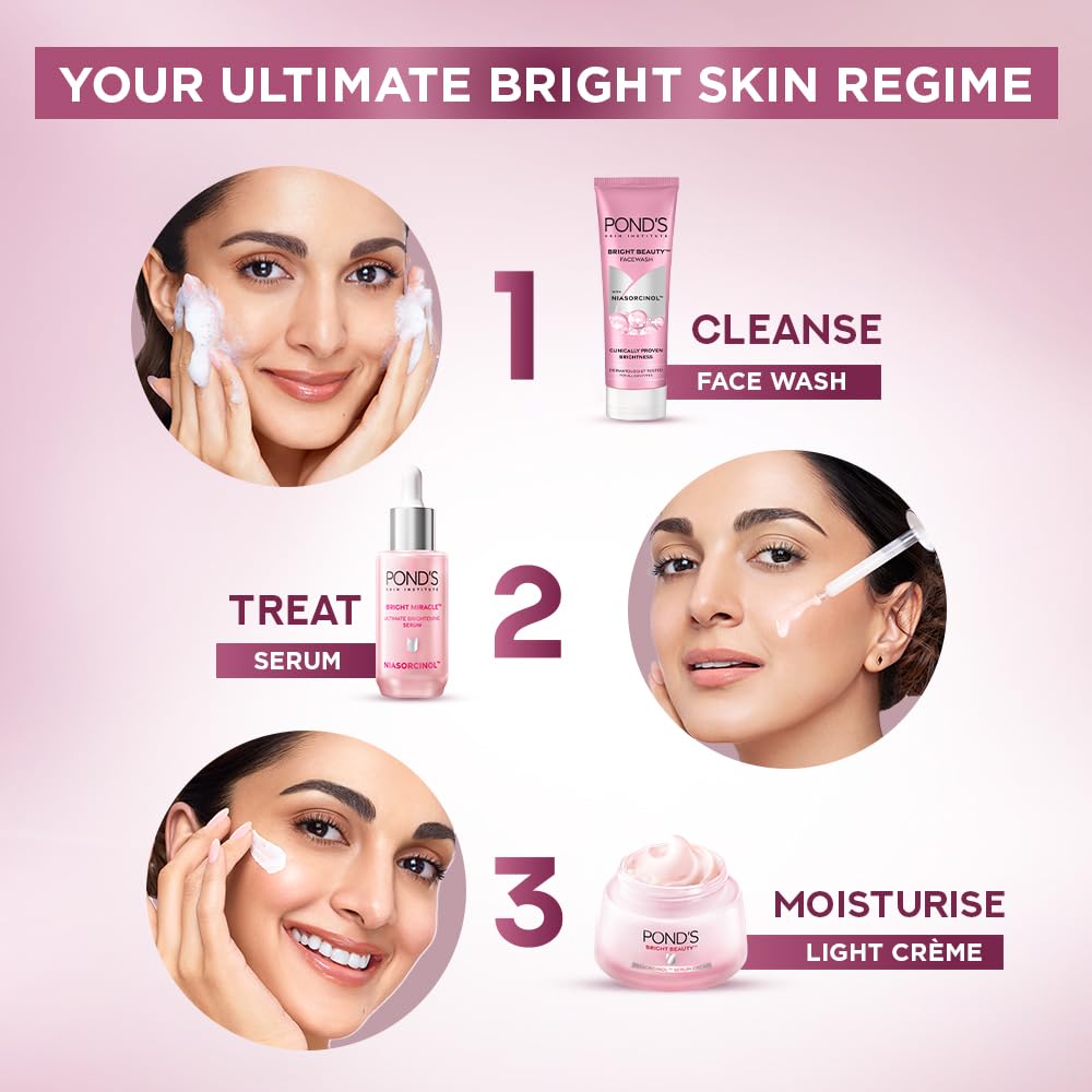 Ponds Bright Beauty Gluta Niacinamide Serum - Swadesiicart