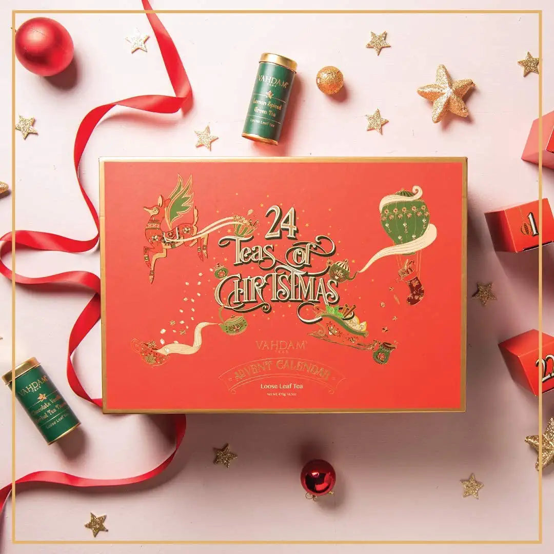 Classic Advent Calendar, Gift Set, 24 Teas