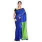 Desh Bidesh Women's Bengal Khadi Ghicha Handloom Cotton Silk Saree With Blouse Piece | Swadesiicart