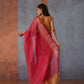 Tikhi Imli Zari Organza Heavy Work Saree | Swadesiicart
