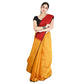 Desh Bidesh Women's Bengal Khadi Ghicha Handloom Cotton Silk Saree With Blouse Piece | Swadesiicart
