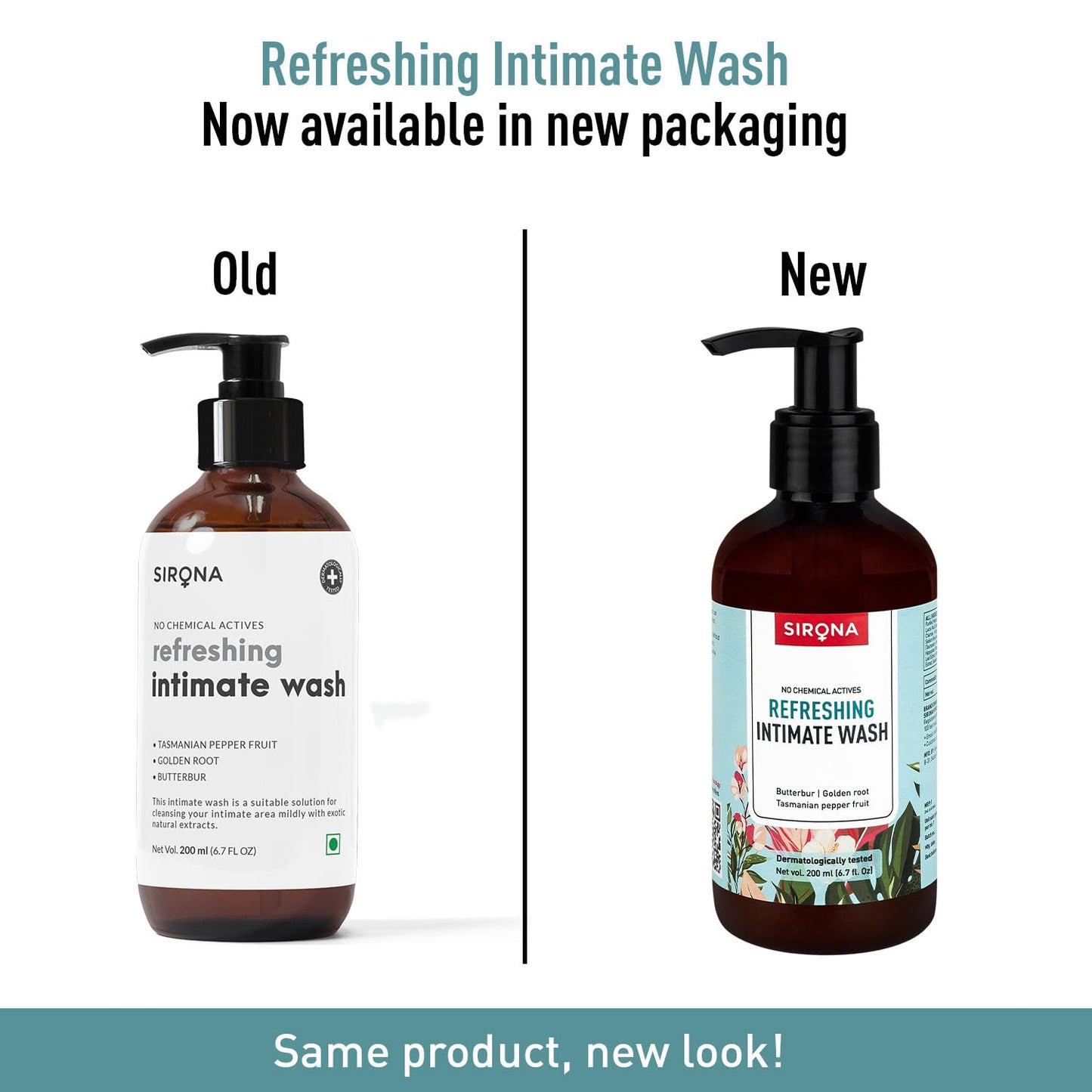 Sirona Natural Intimate Wash - Swadesiicart