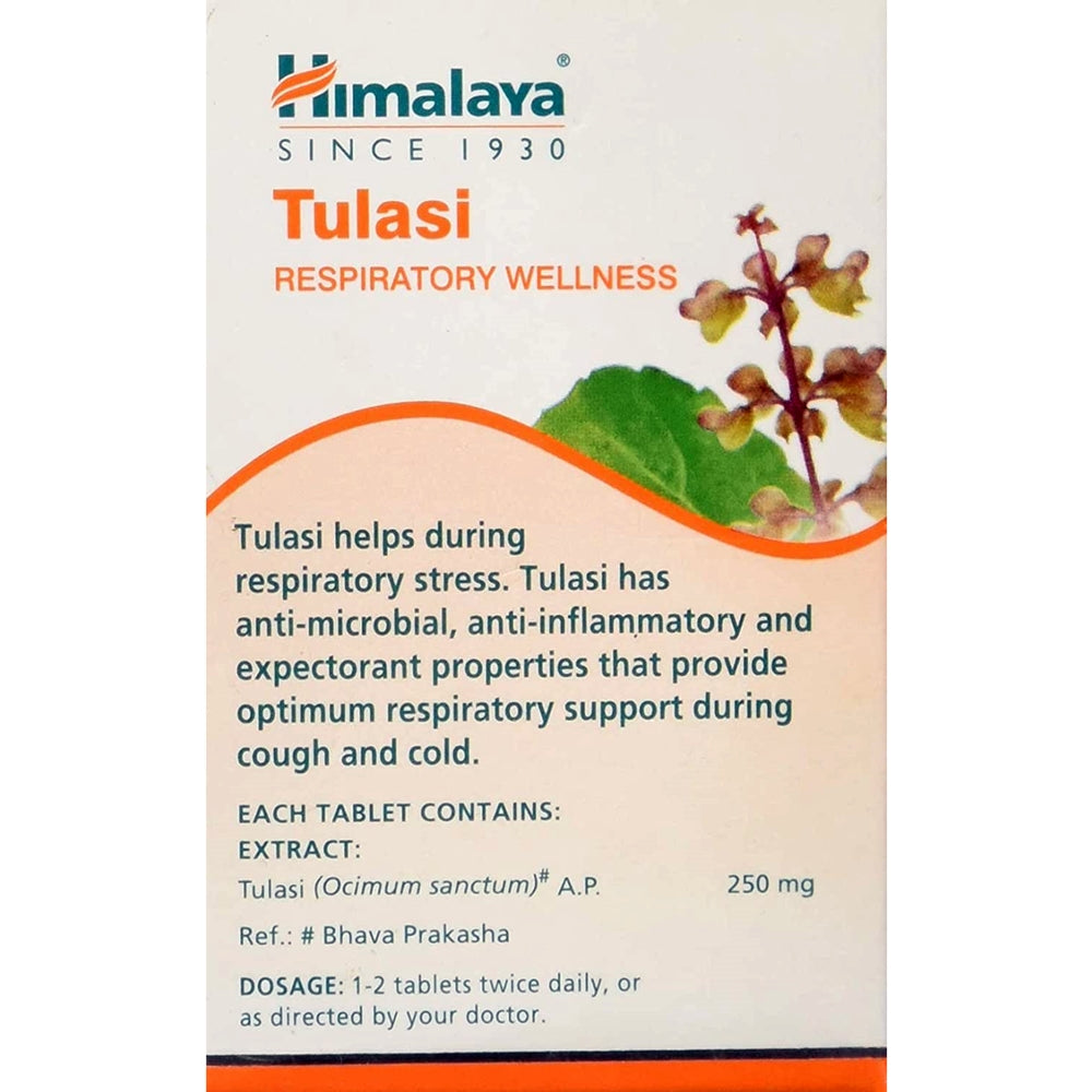 Himalaya Wellness Tulasi Respiratory Wellness - Swadesiicart