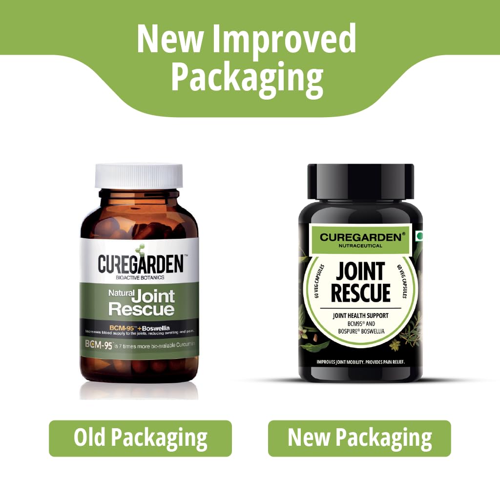 Curegarden Bioactive Botanics Natural Joint Rescue - Swadesiicart
