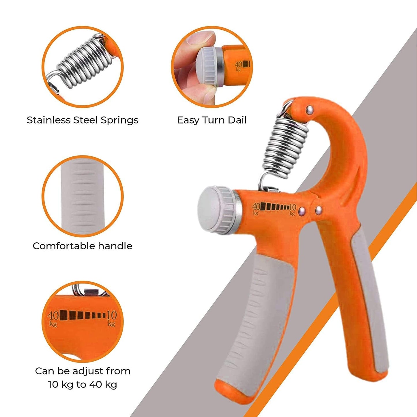 Kannssky Hand Exerciser Grip Strengthener - Swadesiicart