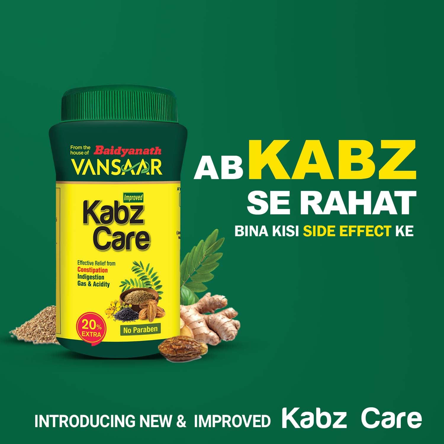 Baidyanath Kabz-Har Ayurvedic Laxative Powder - Swadesiicart