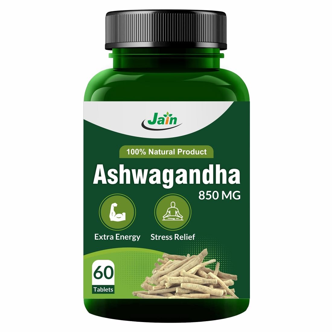 Jain Ashwagandha Tablets - Swadesiicart