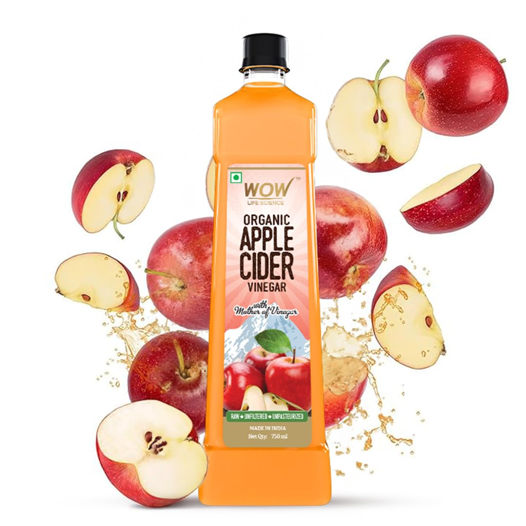 Wow Life Science Apple Cider Vinegar - Swadesiicart