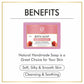 Nuerma Science Strawberry Bath Soap | Fades Pigmentation & Dark Spots | Swadesiicart