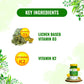 Pure Nutrition Vitamin D3 + K2 from Lichen Veg Tablets - Swadesiicart