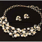 Gold-Toned Alloy Pearl Studded Long Haar Necklace - The Pari | Swadesiicart