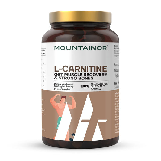 Mountainor Advanced L-Carnitine L-Tartrate capsules | Swadesiicart