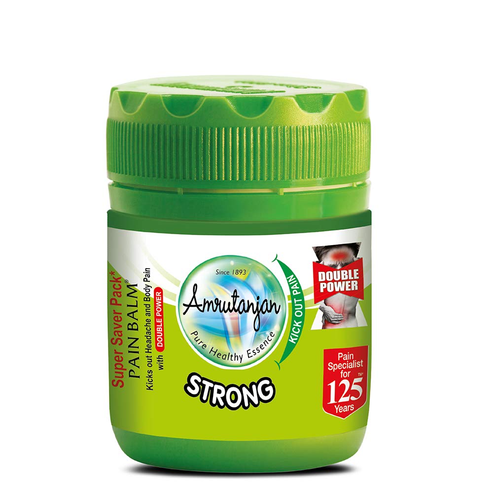 Amrutanjan Double Power Strong Pain Balm - Swadesiicart